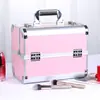 Estuche de maquillaje, salón de belleza, peluquería, tatuajes, arte de uñas, pedicura, terapia de pies, spa, caja de herramientas portátil para técnico