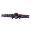 Cinto de Strass Leopardo Cinto de Caveira Feminino Cinto Fashion Punk Diablo Estilo Inlaid Full Diamond Cinto Personalizado Tendência