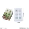 Moldes de Resina de Cristal DIY de Amapola, Varios Hermosos y Creativos Moldes de Silicona para Caja de Almacenamiento de Labiales, Al por Mayor en Stock