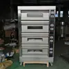 Forno comercial grande camada de pão forno 4 camadas 20 pratos quatro camadas 16 pratos forno pão pizza ovo tort forno