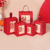 Bolsa de Casamento Chinesa Caixa de Doces de Casamento Noivado Lembrancinha de Casamento Presente de Retorno Embalagem Saco de Doces de Casamento Caixa Vazia Caixa de Presente