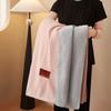 Manta de Cachemira Sintética Engrosada Manta para Siesta en la Oficina Manta Pequeña de Terciopelo Coral Manta Chal para Sofá Aire Acondicionado para Cama