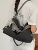 Bolsa de Lona para Mujer 2026 Nuevo Verano Súper Popular Nicho para Viajar al Trabajo Bolso de Hombro Único Gran Capacidad Bolso Tote para Viajar al Trabajo Cruzado
