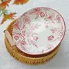 Juego de Platos para Boda en Casa, Regalo de Año Nuevo para Recién Casados, Estilo Pastoral, Vajilla Festiva de Año Nuevo de Aspecto Elegante