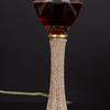 Copa de vino tinto de cristal de lujo de alta gama con diamantes, regalo de boda, copa de vino sin plomo, venta al por mayor de fábrica