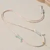 Collar de cordón de cuero encerado estilo antiguo, cordón de cuero hecho a mano, cordón de jadeíta, cordón para colgar colgante, puede sostener oro