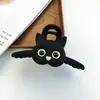 Goma para el pelo de conejo con ojos grandes de dibujos animados, Cuerda para coleta estilo chica universitaria, Diadema elástica para estudiante, Cuerda decorativa para el pelo de animal