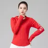 {2431 Procesando Personalización} Chaqueta de Running y Yoga para Exteriores con Forro de Terciopelo para Primavera y Otoño, Cierre Completo, Adelgazante, Alta Elasticidad para Mujer
