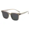 Nuevas gafas de sol cuadradas estilo coreano de celebridad de internet, elegantes y versátiles, protección UV, gafas de sol polarizadas TR
