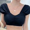 Bikini transfronterizo Corea del Sur color liso dividido bikini triangular sexy traje de baño mujeres fabricantes trajes de baño al por mayor ventas directas