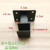 Prateleira de Suporte Intermediário Espesso de Parede com Suportes Esquerdo e Direito para Loja de Roupas, Adequado para Pendurar Acessórios de Celular, Braço de Suporte de Tubo Quadrado 15*30mm