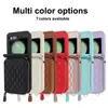 Adecuado para Samsung Z Flip7 Estuche para Teléfono Móvil Plegable de Pantalla Pequeña Flip6 Cremallera Soporte para Tarjetas Correa Cruzada Cubierta Protectora Anti-Caída