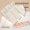 Mini Bloco de Queijo de Soja Cola de Aplauso Esponja Ferramenta de Nail Art Blush Gradiente Armadura Metal Grampo de Garra para Unhas