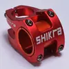 Potencia SHIKRA para bicicleta de montaña aleación de aluminio downhill corta con manguito adaptador 31.8/35