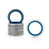 Goma de Sello para Junta Combinada Autocentradora Galvanizada de Nitrilo Azul Imperial Resistente a Bs/A Junta Combinada de Caucho