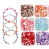 Cuentas Redondas Mixtas de Acrílico, Flores de Moño, Cuentas, Pulsera Hecha a Mano para DIY, Collar, Accesorios para Joyería, Paquete de Material