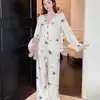 Elegante conjunto de pijama con diseño de lazo y ribete de encaje con forro de felpa gruesa para niñas, perfecto para otoño e invierno, ropa casual para estar en casa