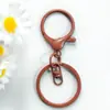 Atacado do Fabricante Fecho de Lagosta Esmaltado Conjunto de Três Peças, Chaveiro DIY para Bolsas e Acessórios, Chaveiro Colorido