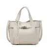 Bolsa para el trabajo, Lujo ligero de nicho estilo coreano 2026 Nueva moda, Bolso tipo cesta cubo, Bolso de mano retro simple para mujer