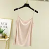 Modal pequeño tirante verano sin mangas mujer ropa interior adelgazante camiseta básica talla grande interior fino top chaleco color liso