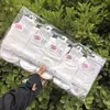 Meias Brancas Casuais Femininas Longyixiang de Cano Médio para Alto Quilometragem Meia Malha de Cano Médio Primavera/Verão 26 Outono/Inverno Novo Estilo College