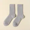 Calcetines Absorbentes de Sudor y Desodorantes para Hombre en Otoño e Invierno, Calcetines Gruesos Cálidos para Hombre, Calcetines de Rizo, Calcetines de Toalla de Longitud Media para Hombre