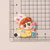 Lindos Accesorios de Resina de Crayon Shin-Chan DIY Funda para Teléfono Pasador Gomita para el Cabello Adorno para el Cabello Decoración Zueco Taza de Agua Pegatinas