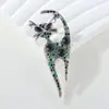 Broche de gatinho retrô fofo da moda europeia e americana transfronteiriça corsage de diamante requintado alfinete de colarinho de roupa criativo da rede