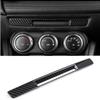 Adecuado para Mazda cx-3 cx3 salida de aire de control central cabezal de palanca marco de palanca portavasos decoración de elevación de vidrio