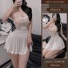 Lingerie sexy sexy laço sedutor camisola quente puro desejo pijamas perspectiva uniforme suprimentos terno um- peça de entrega