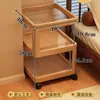 Mesa de Cabeceira para Quarto de Casa, Alternativa Móvel para Pequeno Rack de Armazenamento de Cabeceira, Luxo Leve, Mesa Lateral Criativa de Alta Qualidade, Mesinha de Centro