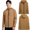 Jaqueta Esportiva com Capuz Masculina Nova Primavera Jaqueta para Corrida Fitness Secagem Rápida Respirável Moletom Casual para Homem