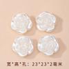 Pétalas de Flor de Lírio do Vale com Imitação de Pérola ABS Laço Acessórios DIY Laço Fofo Flor Contas Soltas Acessórios para Miçangas DIY