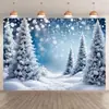 Tecido de Fundo de Natal Novo Transfronteiriço, Tecido Pendurado para Decoração de Feriado, Aniversário e Inverno, Tecido de Fundo para Fotografia de Festa ao Ar Livre