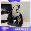 Cross-border 2025 inverno óleo cera couro grande capacidade balde bolsa feminina nova chegada retro estilista bolsa de ombro bolsa crossbody