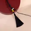 [Boleto Especial Gratis] Cordón de Ágata Tejido a Mano DIY con Borlas para Decoración de Coche y Bolso, Venta al por Mayor de Cordones Decorativos