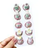 Faixa de Cabelo Pequena Fofa para Polegar de Bebê Não Machuca o Cabelo Elástico de Borracha Infantil Acessórios de Cabelo para Bebê Meninas