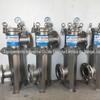 Filtro de Bolsa Único Dl-1P4S de Aço Inoxidável com Tampa Articulada e Conexão por Flange e Microfuros