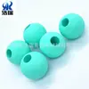Bola de massagem para pistola fascial de 50mm cor Bola de massagem EVA com furo Bola de moagem eva Acessórios para pistola fascial