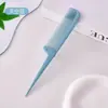 Pente dobrável com cauda pontiaguda, usado para modelar o cabelo em coques, separar o cabelo e desfiar.. Pente dobrável pequeno, compacto e portátil com dentes finos, projetado para mulheres