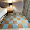 Alfombra Jinfuchun felpa espuma costura alfombrilla 30 * 30cm 60 * 60cm alfombrilla