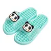Pantuflas de Baño de Dibujos Animados para Mujer, Hogar Interior, Antideslizantes, Masaje de Puntos de Acupuntura, Sandalias Lindas de Verano Anti-olor para Hombre