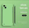 Capa para Celular Samsung S24Ultra S24+ Cor Pura S24 Sem Bordas S25 Meia Capa S25+ Adequada para S25Ultra