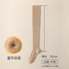 Meias de 95g para Mulheres no Outono e Inverno, Meias Grossas de Malha Felpuda para Panturrilha de Mulheres, Meias de Algodão Quente Sem Costura para Acima do Joelho de Inverno para Mulheres