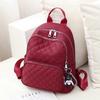 Nova moda Oxford tecido bordado leve Internet celebridade mesmo estilo mochila estudante bolsa losango bolsa feminina atacado direto