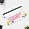 Para teclado Logitech K480 película protetora de silicone para teclado capa de poeira capa de amortecimento