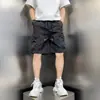 Pantalones Cortos de Verano de Secado Rápido 2026, Pantalones Cortos de Trabajo Sueltos Estilo Americano con Múltiples Bolsillos, Pantalones Cortos Frescos de Pierna Recta de Moda