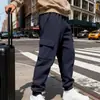 Pantalones de Trabajo para Hombre de Peso Pesado, Estilo Americano, para Otoño e Invierno, de Corte Holgado, Casual, Deportivos, con Jacquard, para Uso al Aire Libre