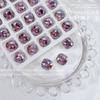 Internet Red Explosivo Grasa Uñas Cuadradas Arte de Uñas Diamante Súper Flash K9 Producto Alto Cristal de Vidrio con Forma Multicorte Adornos de Diamantes para Uñas