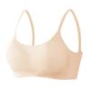 222 Ropa Interior Desechable de Tirantes para Mujer Bolsa Individual Diaria para Tirar Sujetador Bacteriostático sin Lavar Sin Marcas Transpirable para Viajes Reúne